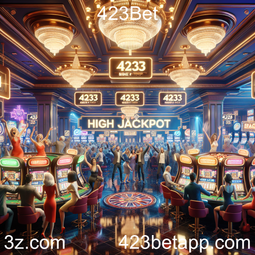Explore os Jackpots Altos na 423Bet